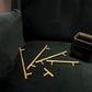 Smooth Gold Brass Cabinet Handles and Drawer Pulls