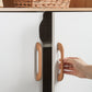 Curved Solid Wood Cabinet Handles and Round Cabinet Knobs