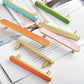3-3/4 Inch Colorful Leather-Inlay Cabinet Handles and Drawer Pulls