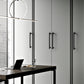 Arched Half Moon Cabinet Handles and Knobs, Zinc Alloy