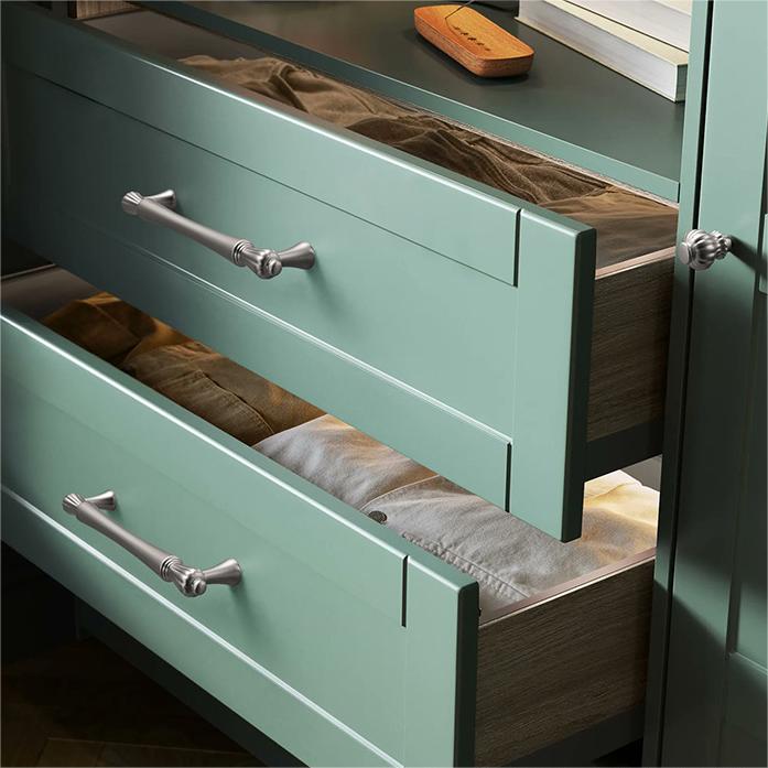 French Spindle Cabinet Pulls, Ring Pulls and Knobs