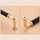 Leather Wrapped Brass Cabinet Pulls and Knobs