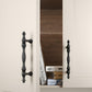 Solid Brass Twisted Cabinet Pulls and Matching Knobs