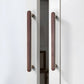 Walnut Wood Inlay Cabinet Handles and Knobs