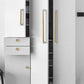 Two-Tone Knurled Cabinet Pulls and Knobs
