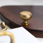 Brushed Brass Retro Cabinet Pulls and Knobs