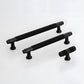 Knurled Round Bar Cabinet Pulls, Aluminum Alloy Handles