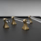 Transparent Acrylic Bar Pulls and Cabinet Knobs