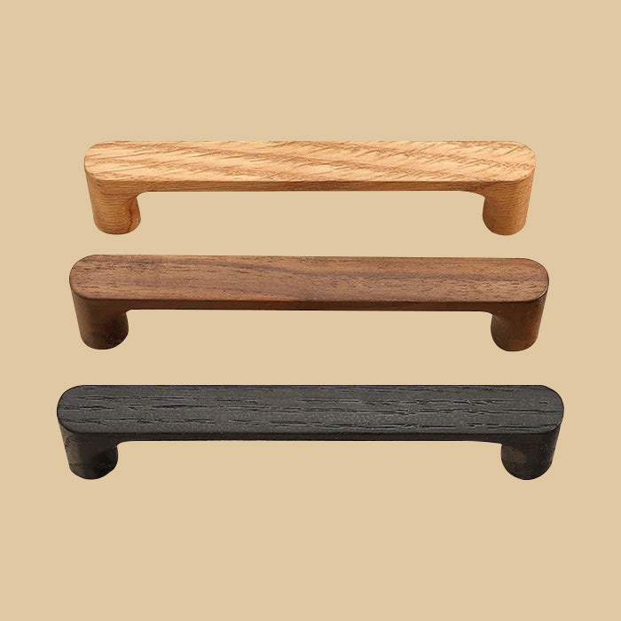 Natural Wood Cabinet Handles and Knobs