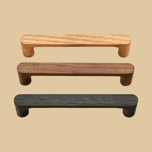 Natural Wood Cabinet Handles and Knobs