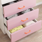 Colorful Curved Cabinet Pulls and Knobs for Kids' Room Furniture