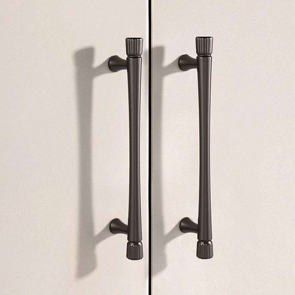 Fluted Detail Cabinet Pulls and Matching Knobs