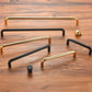 Aluminum Alloy Rounded Arc Cabinet Pulls and Drawer Handles
