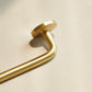 Gold Brass Round Bar Cabinet Handles and Drawer Pulls