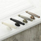 Retro Fluted Cabinet Pulls and Matching T-Bar Knobs