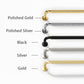 Threaded Ribbed Cabinet Handles and Pulls for Wardrobes