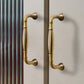 Brushed Brass Retro Cabinet Pulls and Knobs