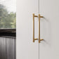 Nordic Gold Cabinet Pulls and Pyramid Cabinet Knobs