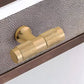 Knurled Round Bar Cabinet Pulls, Aluminum Alloy Handles
