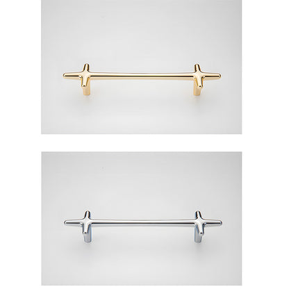 Modern Star Cross Cabinet Pulls and Knobs