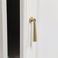 Fluted Pendant Knob Drop Pull for Dressers