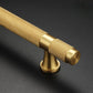 Solid Brass T-Bar Drawer Cabinet Pulls