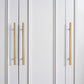 Gold Brass Round Bar Cabinet Handles and T-Bar Knobs