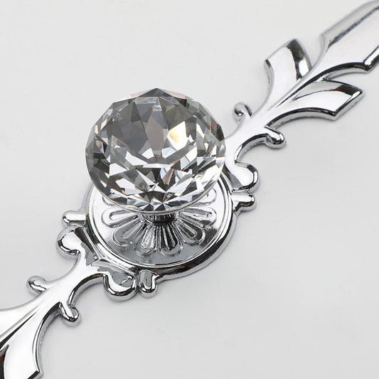 Modern Crystal Decorative Drawer Pulls