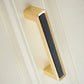 Black Gold Zinc Alloy Cabinet Pulls and Knobs