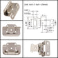 1.5 Inch Self-Closing Semi Wrap Door Hinge