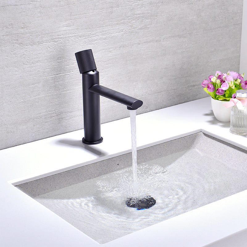 Deck Mounted Single Hole Single Handle Bathroom Sink Faucet