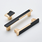 Mixed-Finish Zinc Alloy Cabinet Pulls and Knobs
