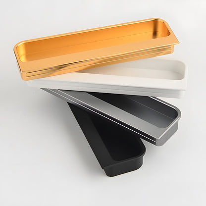 Rectangular Recessed Pulls for Sliding Closet Doors
