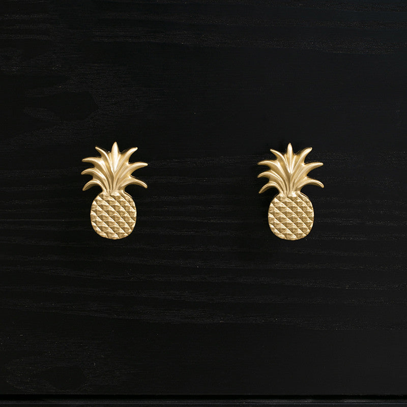 Solid Brass Pineapple Cabinet Knobs