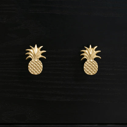 Solid Brass Pineapple Cabinet Knobs