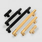 Knurled Round Bar Cabinet Pulls, Aluminum Alloy Handles