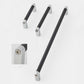 Two-Tone Knurled Cabinet Pulls and Knobs