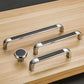 Frosted Bow Cabinet Pulls and Matching Knobs