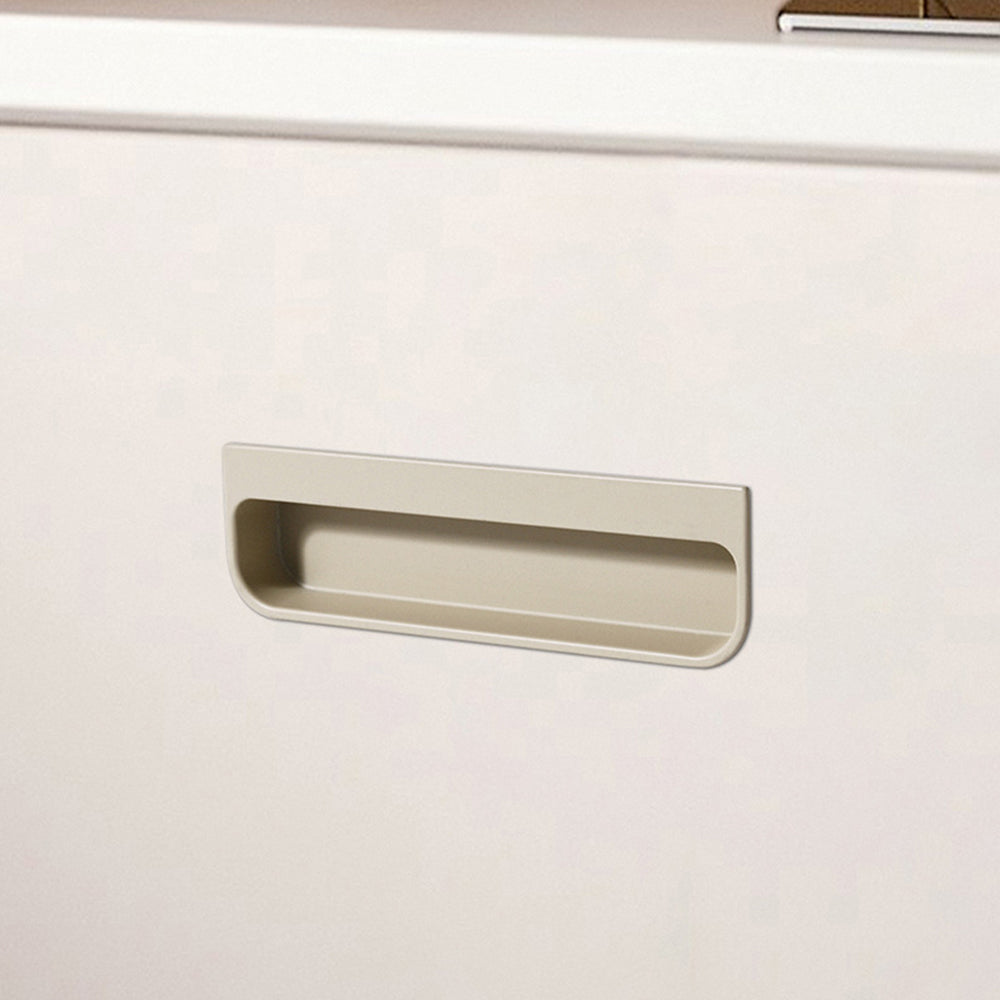 Multicolor Rounded Recessed Cabinet Pulls for Drawers