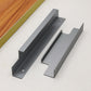 Aluminum Finger Edge Pulls for Cabinets and Wardrobes