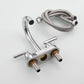 3-hole 2-handle Hot And Cold Bathroom Basin Faucet