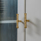 Bamboo Style Brass Cabinet Pulls and Knobs