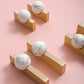 Natural Crystal Sphere Brass Cabinet Handles and Knobs