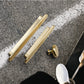 Minimalist Flat Rounded Bar Cabinet Pulls and Round Knobs