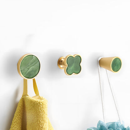 Colored Inset Cabinet Knobs for Wardrobes and Drawers