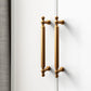 Faceted Zinc Alloy Cabinet Pulls and Matching Knobs