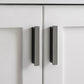 Industrial Minimalist Zinc Alloy Cabinet Pulls