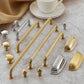 Nordic Brass Cabinet Pulls, Knobs, and Cup Pulls