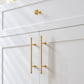 Solid Brass Round Bar Cabinet Pulls and Knobs