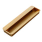Flush Recessed Sliding Door Handles, Zinc Alloy Concealed Pulls
